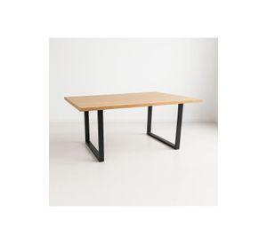 Mesa de Comedor Estilo Industrial 140x90 - Madera Clara