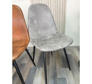 PACK 4 SILLAS DE COMEDOR CON ASIENTO ECOCUERO TRENDY