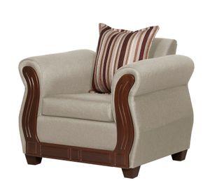 JUEGO DE LIVING ATENAS 311 BEIGE LINO