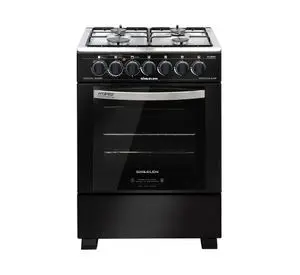 Cocina híbrida CH-600NG 4 quemadores gas licuado