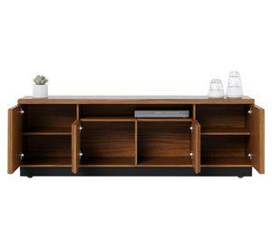 Rack TV 75" Amazonas café/preto