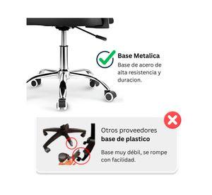 Silla ejecutiva ergonómica Madrid negro/blanco