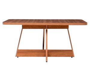 Mesa comedor Rio canela 76.5x160x90 cm
