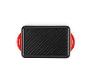 Le Creuset Parrilla Tradition Grill Rect 32cm Cereza