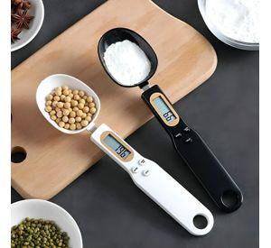 Cuchara Gramera Cocina Digital Pasteleriuscl 500g Pantalla Led Negro 500 G
