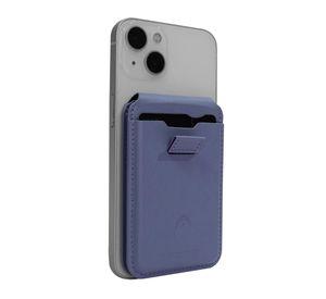 Billetera Tarjetero Magnético Vantage Premium Lavanda Head