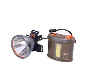 Linterna led tipo expedición con batería lateral