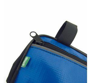 BOLSO TRIÁNGULO IMPERMEABLE DOS POSICIONES AZUL