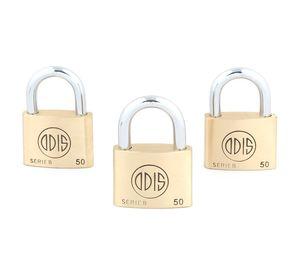 Pack 3 Candados Odis B50 50mm - Llaves Iguales