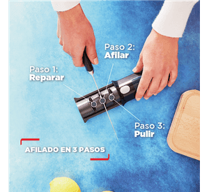 Afilador 12,5X5,9 cm Ice Force Tefal