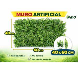 Jardín Muro vertical artificial F palmeta Plantas 60x40 cm