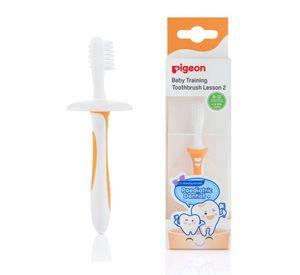 Cepillo Dental De Aprendizaje Naranjo Paso 2
