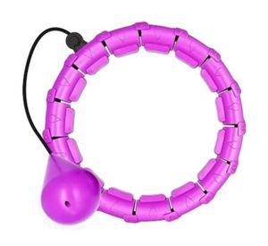 Aro Hula Hoop Con Peso Ajustable Fitness Abdominal