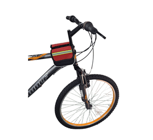 BOLSO DOBLE COMPARTIMIENTO PARA CUADRO DE BICICLETA