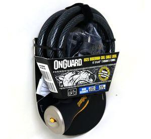 Candado OnGuard Llave Espiral Doberman 185cmX10mm