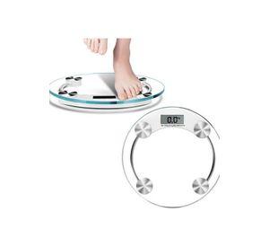 Balanza Pesa Vidrio Digital Baño 180 KG 33 CM