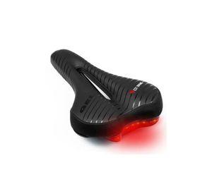Sillín Gel Antiprostático Luz Comodidad Asiento Bicicleta