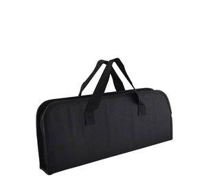 Set Parrillero 3 Herramientas + Brochetas Acero Con Bolso Asado
