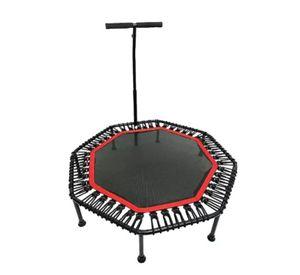 Trampolín Fitness Con Mango 1.2m