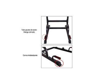 Barras Multifuncional Gimnasio Máquinas Abdominales 7 Niveles Altura