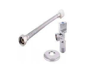 Kit Flexible 35cm Con Llave Angular 1/2 * 15/16 Taumm