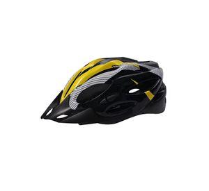 Casco Amarillo Bicicleta Profesional Full Seguridad Luz