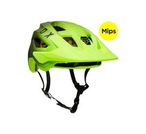 Casco Bicicleta Speedframe Mips CE Negro/Amarillo Fox