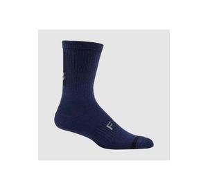 Calcetines Bicicleta Defend 8" Azul Marino Fox