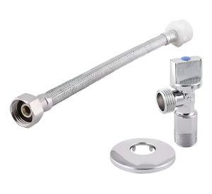Kit Flexible 35cm Con Llave Angular 1/2 * 15/16 Taumm