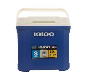 Cooler Nevera Hielera Latitude Azul 28 Litros Igloo
