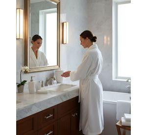 Set Accesorios Baño Decoración Lujo Minimalista Hogar Jhn