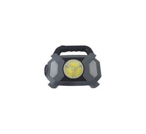 Linterna Luz Solar Exteriores Camping 20 Watt Negro