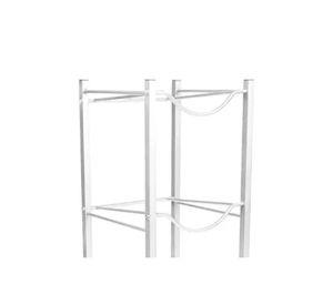 Organizador Estante Rack 3 Botellones Agua 20 L Blanco