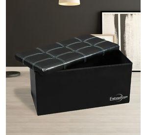 Banqueta Baul Organizador Puff Sillon 76x38cm