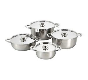 Batería De Cocina 8 Piezas Acero Inoxidable Wens 470-8Ss