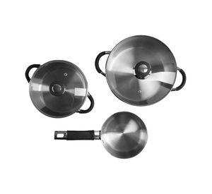 BATERIA ACERO INOXIDABLE 5 PIEZAS PREMIUM BILMA BERGNER