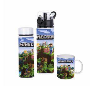 SET BOTELLA 750 ML , TERMO 450 ML Y TAZON 300 ML MUNDO CRAFT