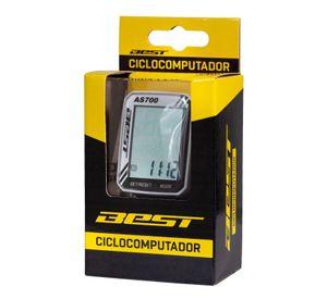 Ciclocomputador Best As-7000-3l Con Cable 11 Funciones