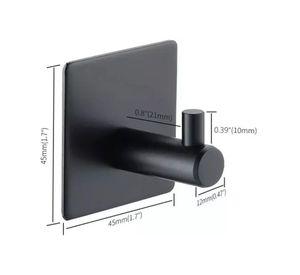 Ganchos Adhesivos Colgador Perchero Ba o Cocina Acero Inox