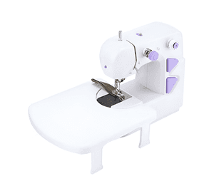 Maquina De Coser Portatil Electrica Color Blanco