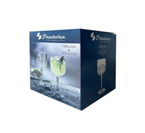 SET 4 COPAS DE VINO/ COCKTAIL 500 CC LINEA TIME TIMELESS