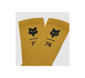 Calcetines Bicicleta Ranger 8" Fox 74 Mostaza Fox