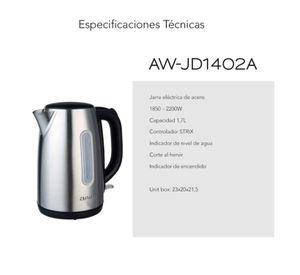 Hervidor Electrico 1700ml 2200W Acero Inoxidable AWJD1402A