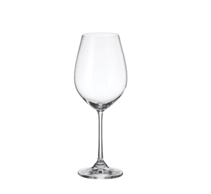 SET 4 COPONES VINO TINTO COMO BOHEMIA, 650 ML