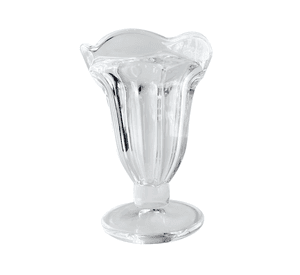 SET 2 COPAS HELADO TULIPA VIDRIO 190 ML