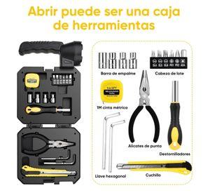 Linterna Solar Recargable + Kit De Herramienta