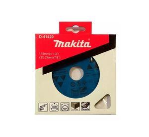 Disco Diamantado Turbo/Segmentado 115x22,23mm Concreto y Granito Makita D-41420