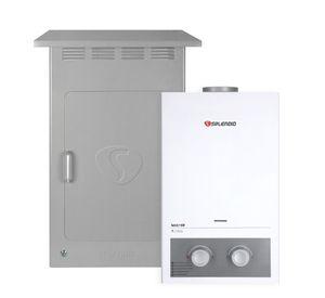 Pack Calefont 7L Tiro Natural Gas Licuado + Gabinete