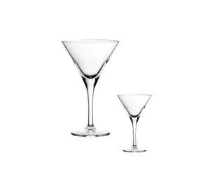 Set 6 Copas Martini V-line 250cc Vidrio