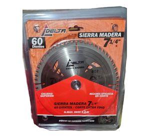 Disco De Sierra Circular 7 1/4 Pulgadas 60 Dientes